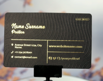 Lüks Kartvizit 1