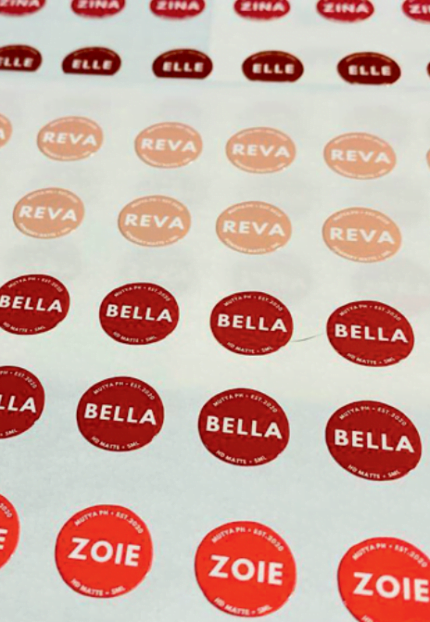 Kuşe Sticker 3
