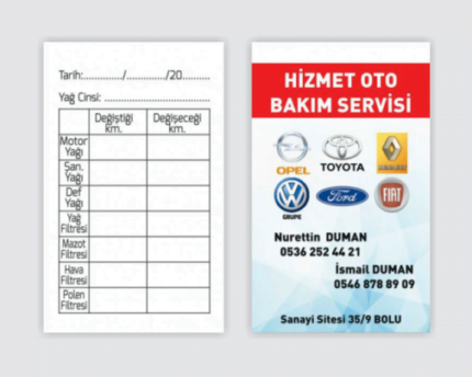 Organize Kartvizit 2